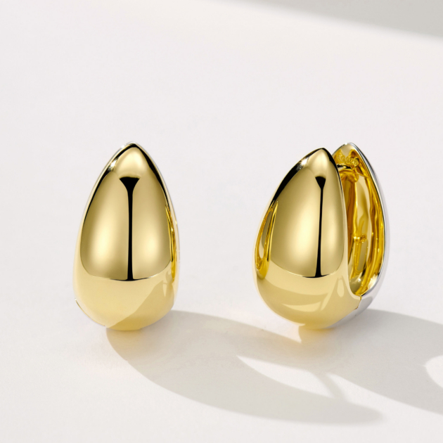 U-Shaped | Silver Earrings