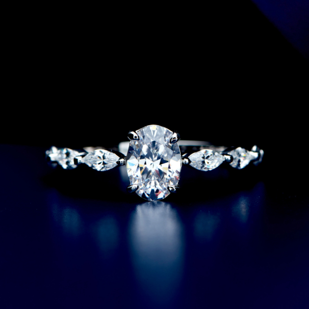 Cinderella Shining Star Diamond | Silver Ring