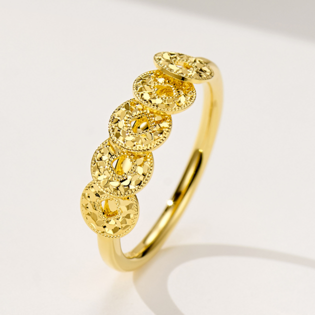 Classical Style Coin | Silver Ring
