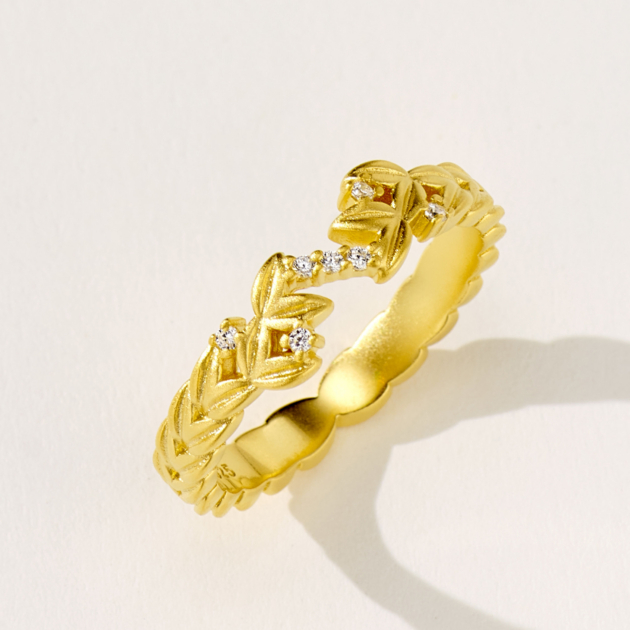 Laurel Goddess | Silver Ring
