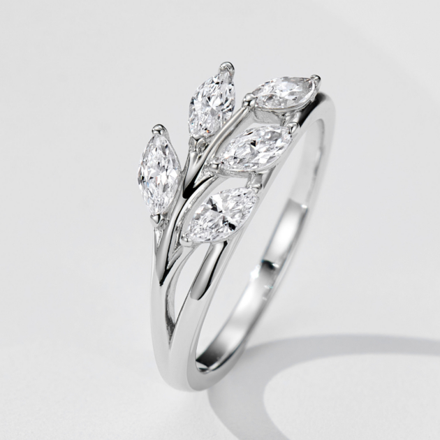 Simple Leafy | Silver Ring